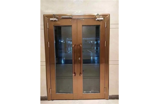 不锈钢玻璃防火门